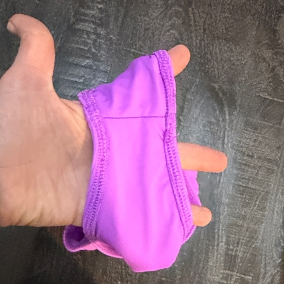 Frankie's Bikinis Purple Cutout Bikini - Picture 6 of 6